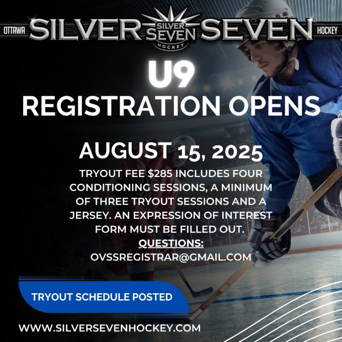 U9 Registration Notice